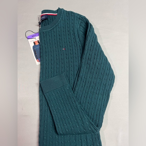 Tommy Hilfiger Women's Long Sleeve Cable Knit Sweater NWT - Picture 4 of 6